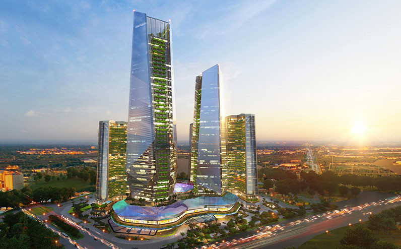 Sắp xuất hiện tổ hợp Trung tâm tài chính – Thương mại – Dịch vụ 4.0 đầu tiên tại Hà Nội